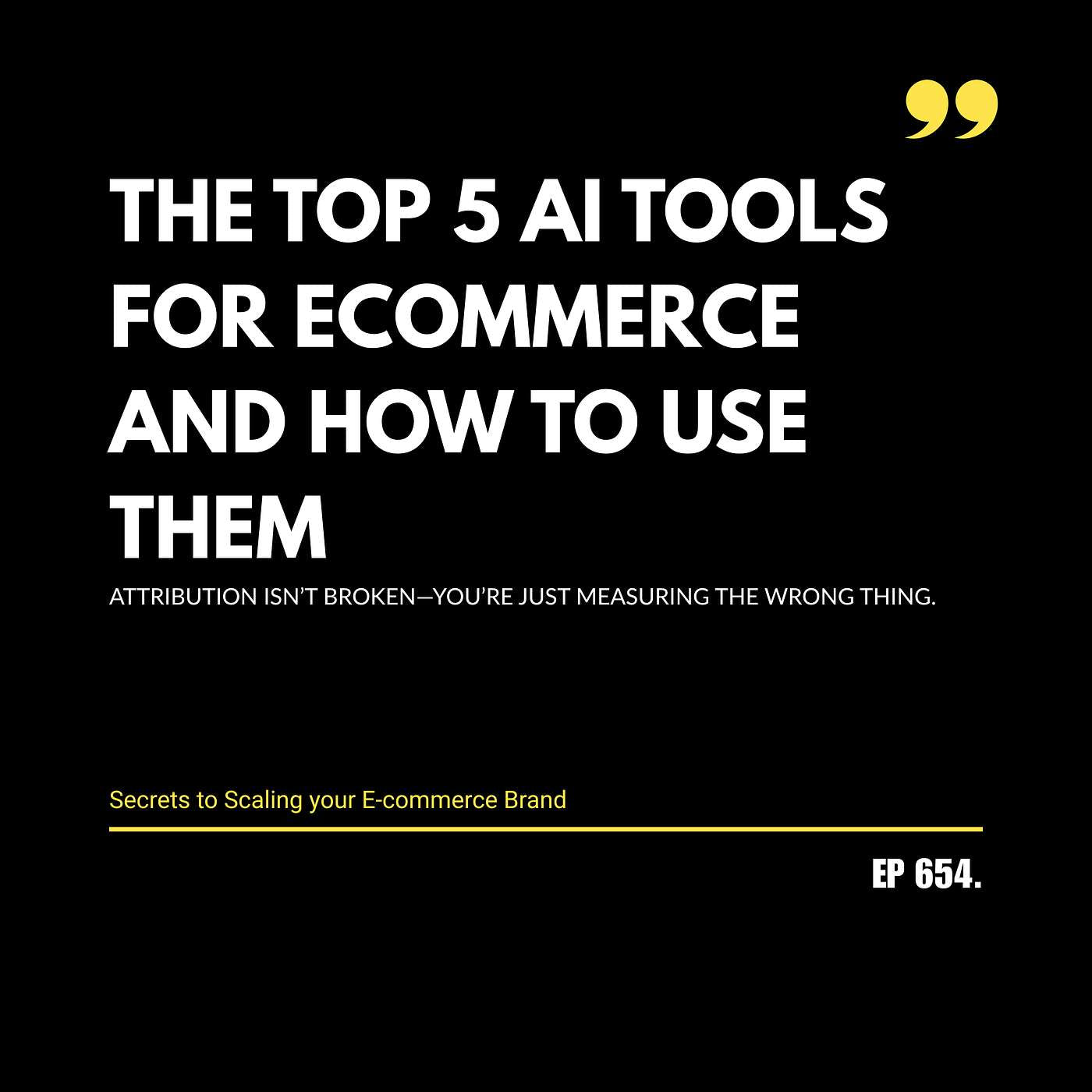 The Top 5 AI Tools For Ecommerce And How To Use Them