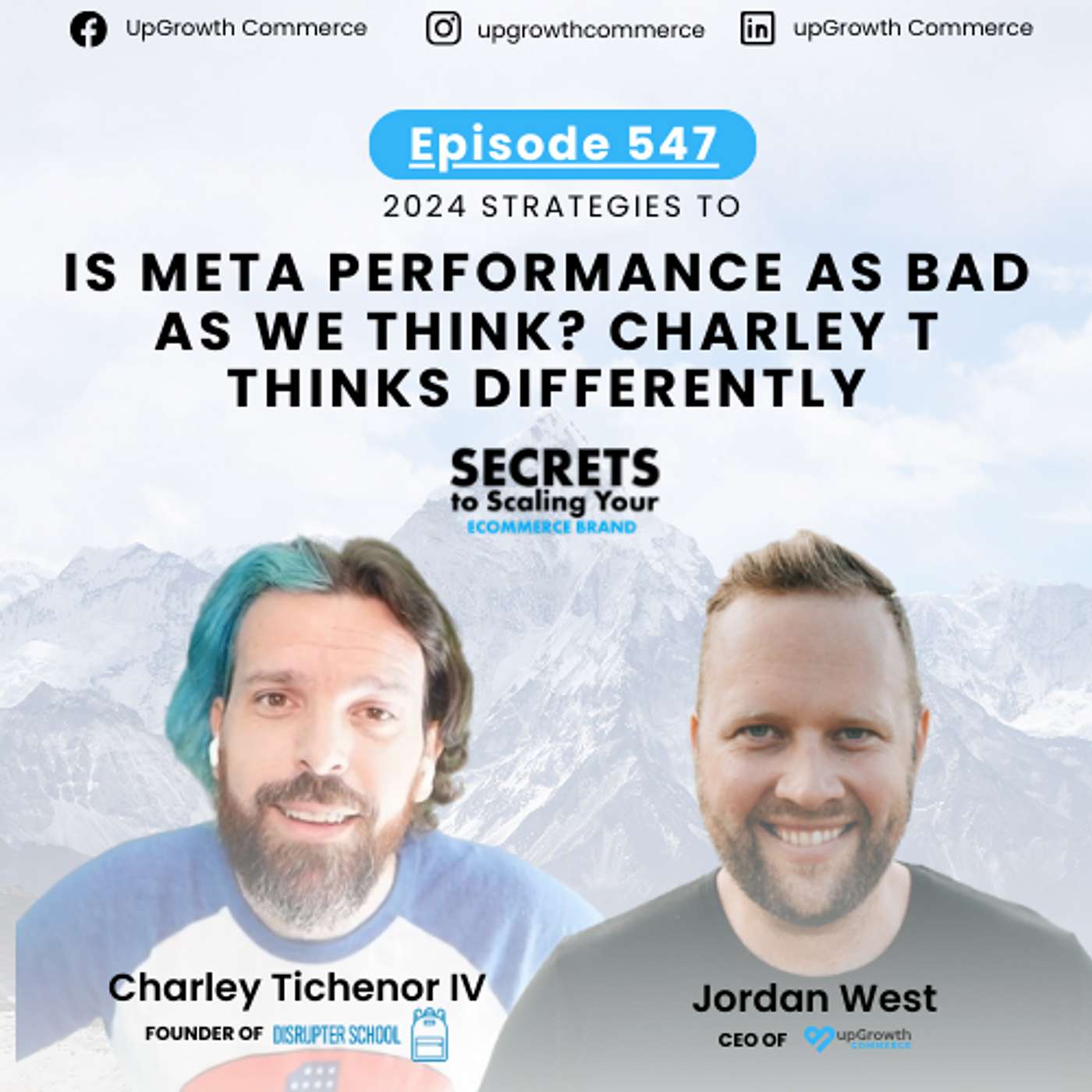 Ep 547: Is Meta Performance As Bad As We Think? Charley T thinks Differently