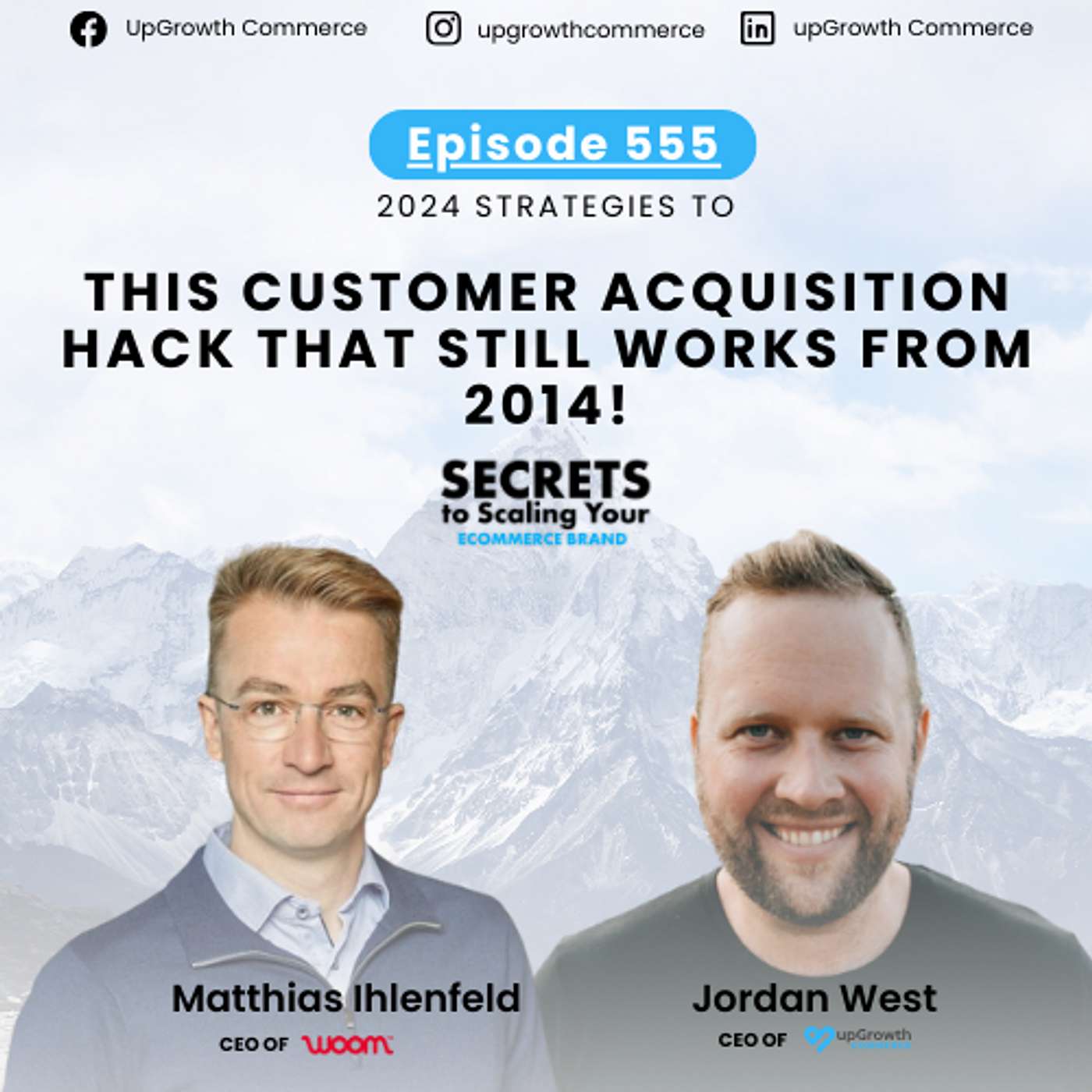 Ep 555: This Customer Acquisition Hack That Still Works From 2014 with Mathias Ihlenfeld, Woom Bikes