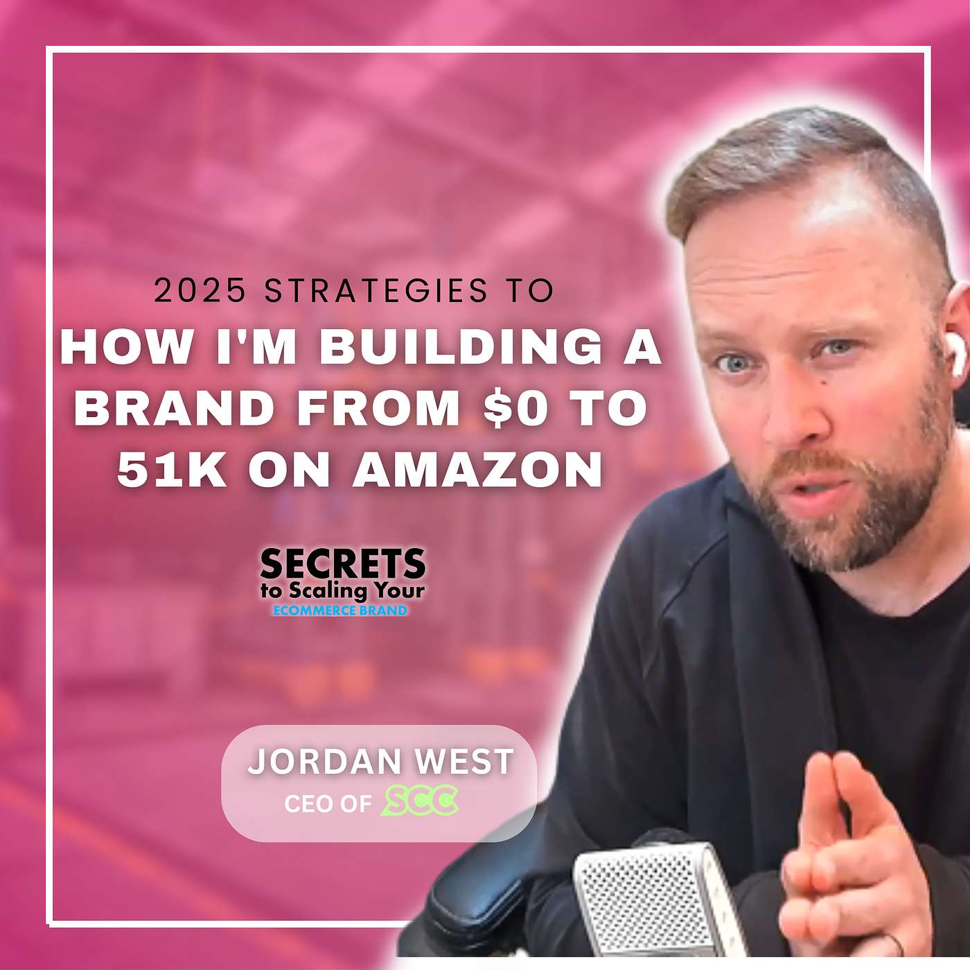 E629 - Ep 629: How I'm Building a Brand from $0 to 51k on Amazon