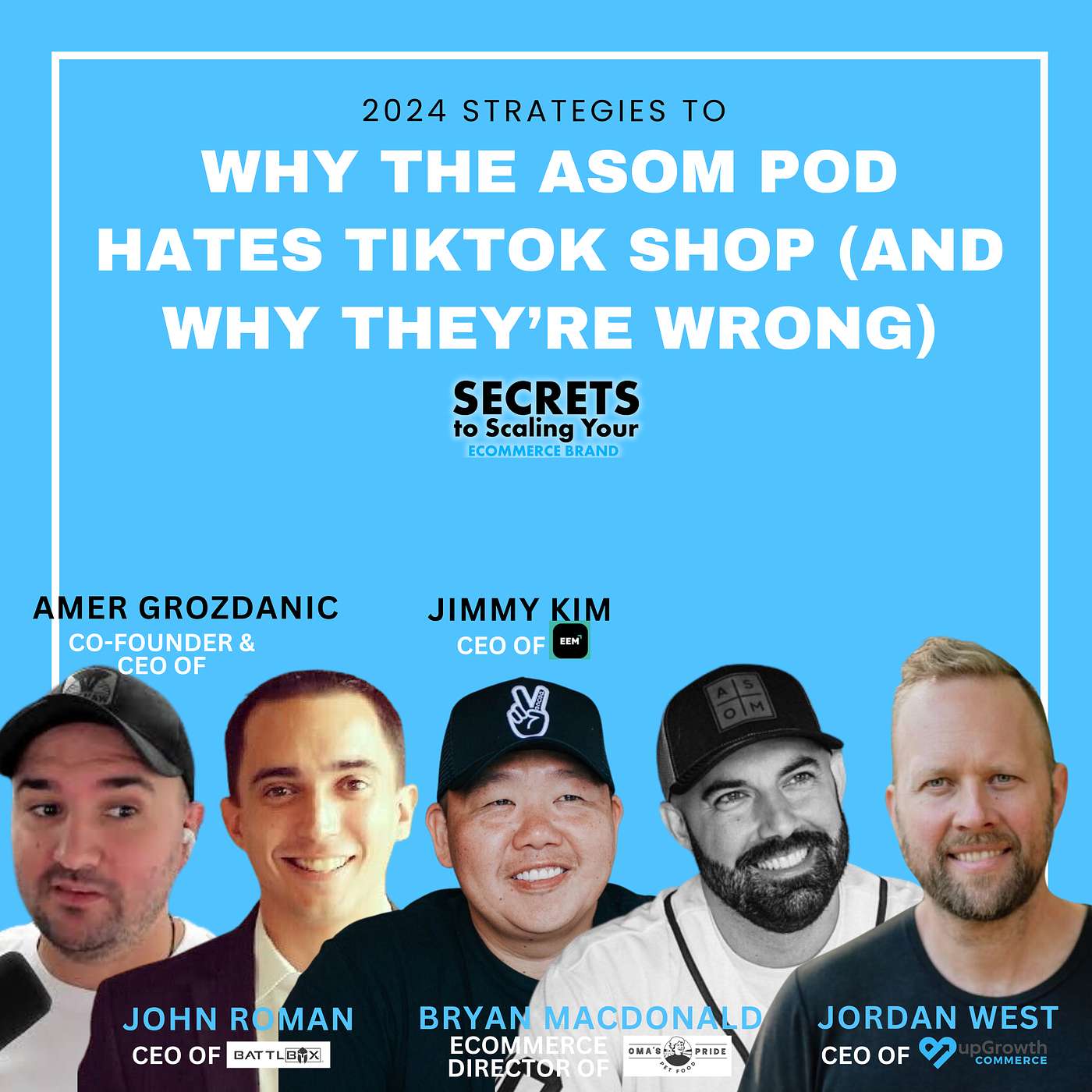 Ep 600: Why The ASOM Pod Hates TikTok Shop (And Why They’re Wrong) with Jordan West