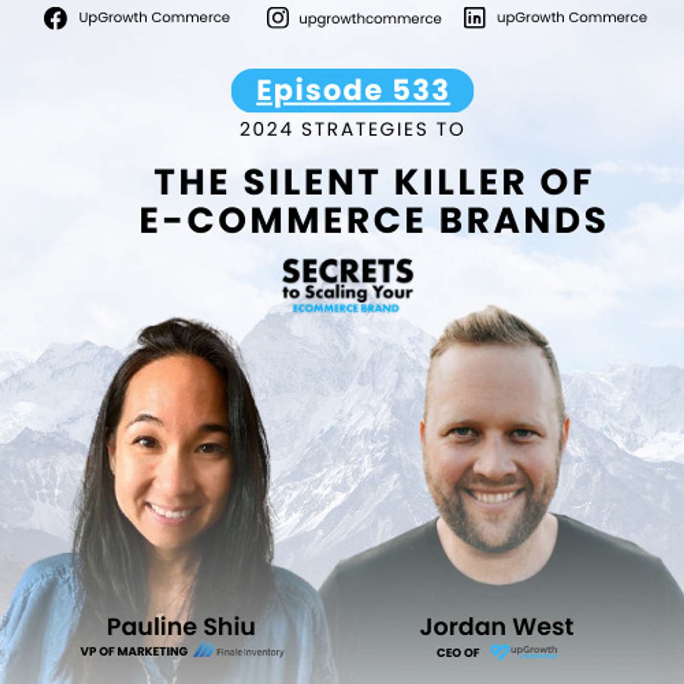 Ep 533: The Silent Killer Of E-Commerce Brands with Pauline Shiu, Finale Inventory