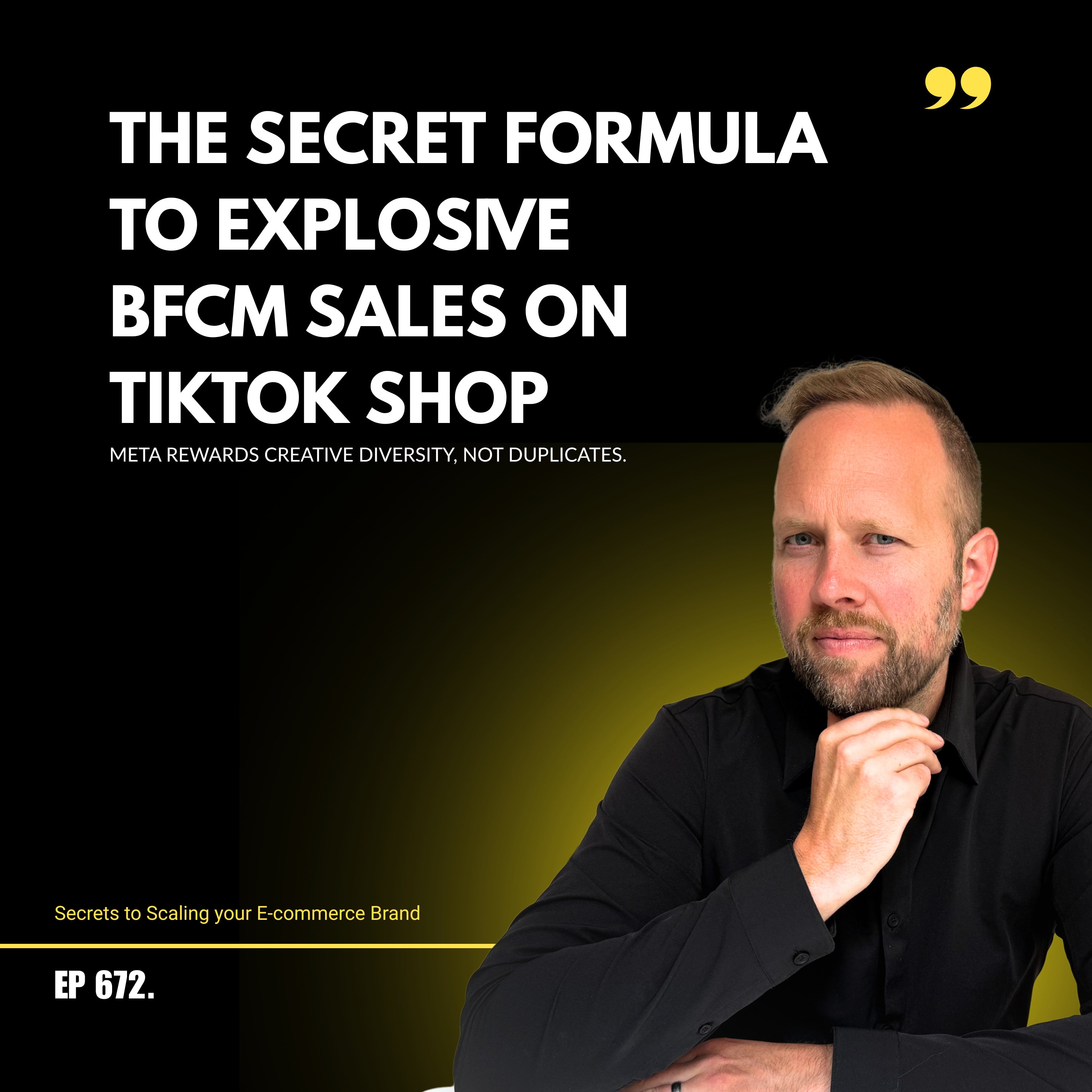 The Secret Formula to Explosive BFCM Sales on TikTok Shop