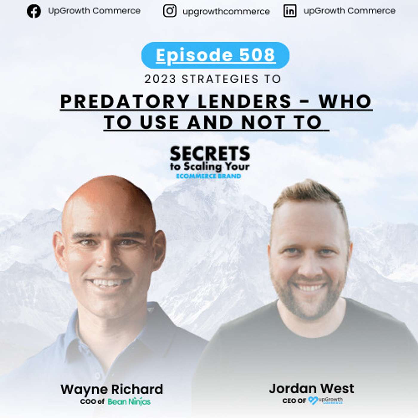 Ep 508: Predatory Lenders - Who To Use And Not To with Wayne Richard, Bean Ninjas