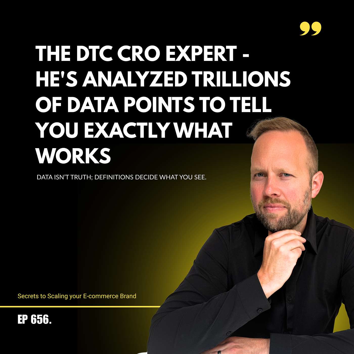 The DTC CRO Expert - He's Analyzed Trillions Of Data Points To Tell You Exactly What Works